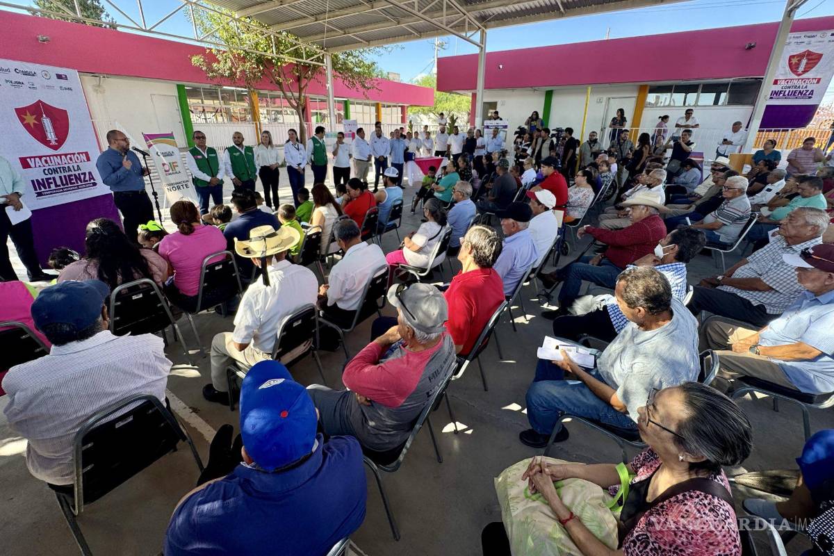 Para reforzar la salud, llegan cinco mil vacunas contra la influenza a Piedras Negras