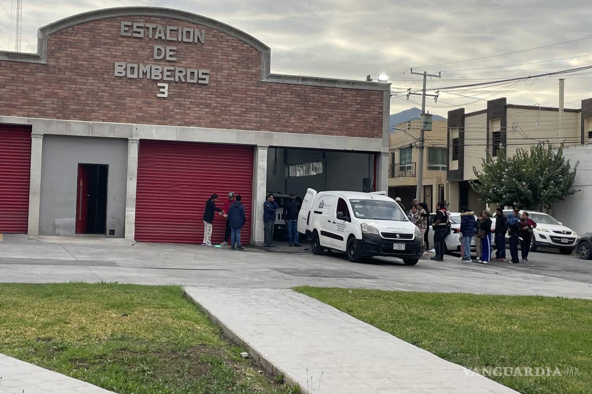 Saltillo: octogenaria llega sin vida a estación de Bomberos