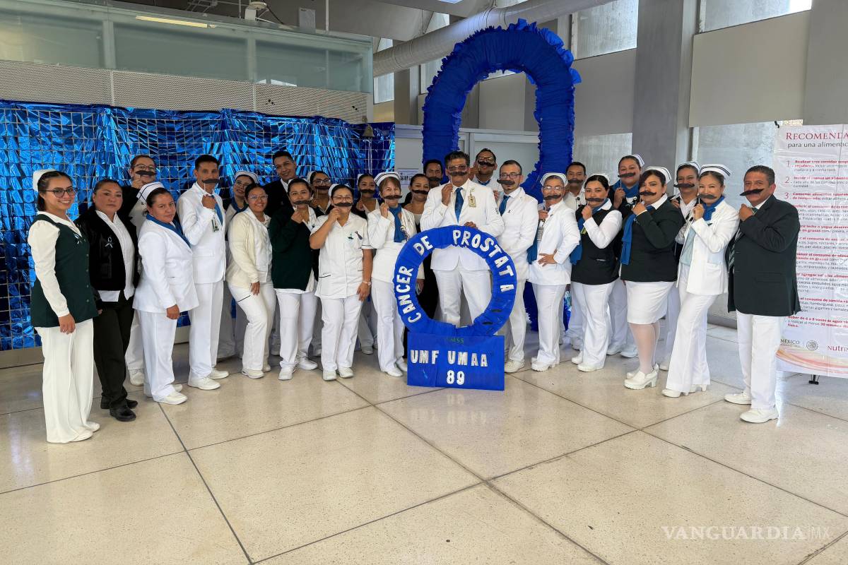 IMSS Coahuila refuerza acciones para fortalecer detección del cáncer de próstata