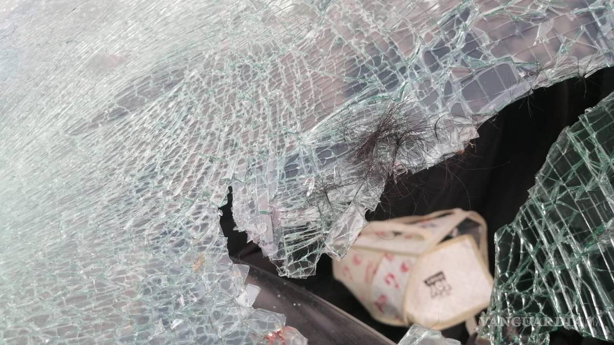 Motociclista resulta lesionado tras accidente vial, en Saltillo