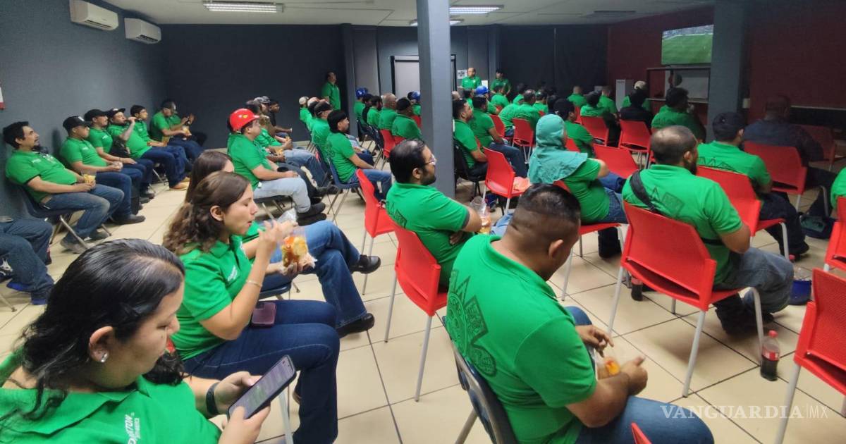 Destacan colaboración entre empresas y trabajadores durante transmisión del Mundial en centros laborales