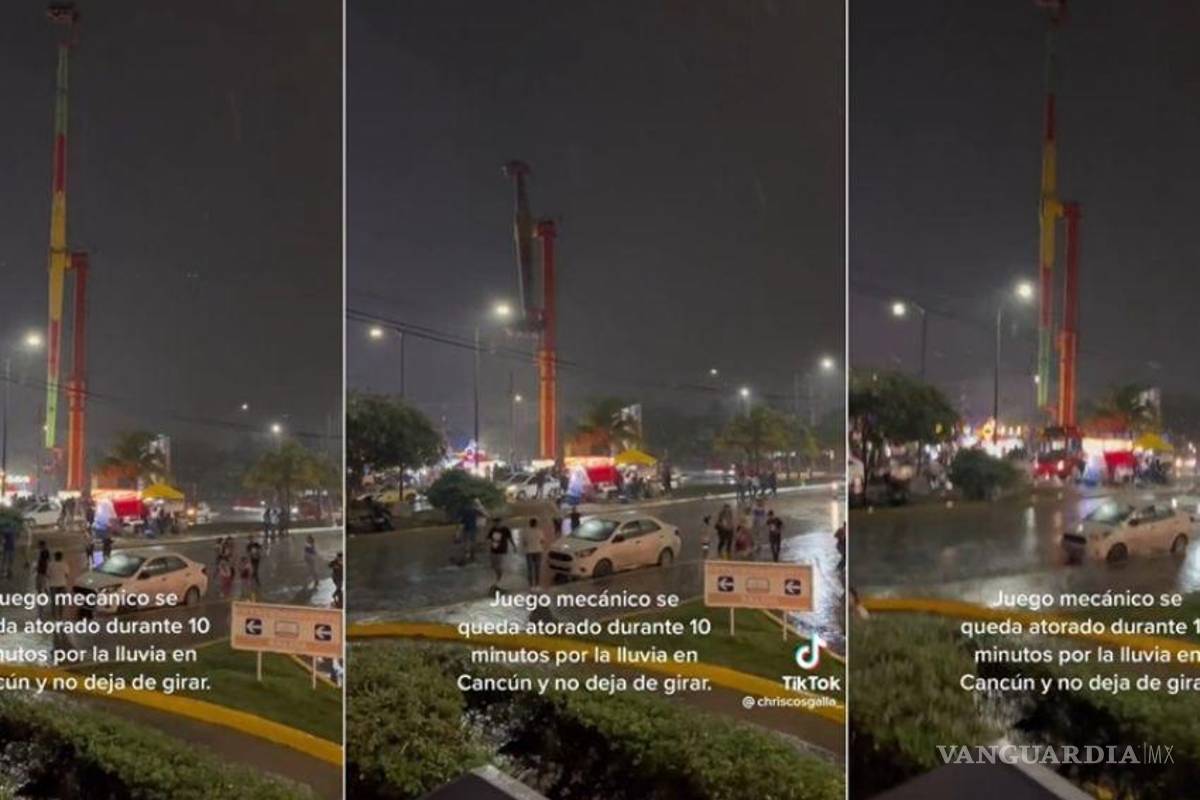 El aterrador momento en que un juego mecánico falla y gira por más de 10 minutos (video)