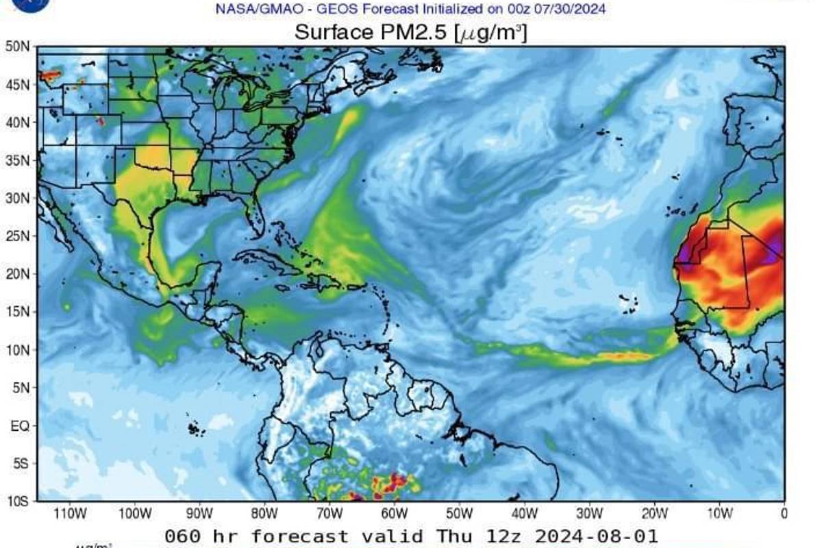 Polvo del Sahara llega a Nuevo León: advierten aumento de la contaminación
