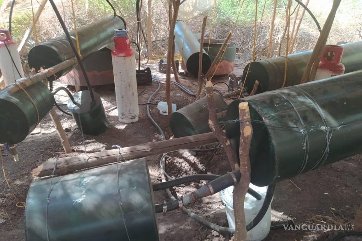 ‘Tumban’ laboratorio de droga en Hidalgo