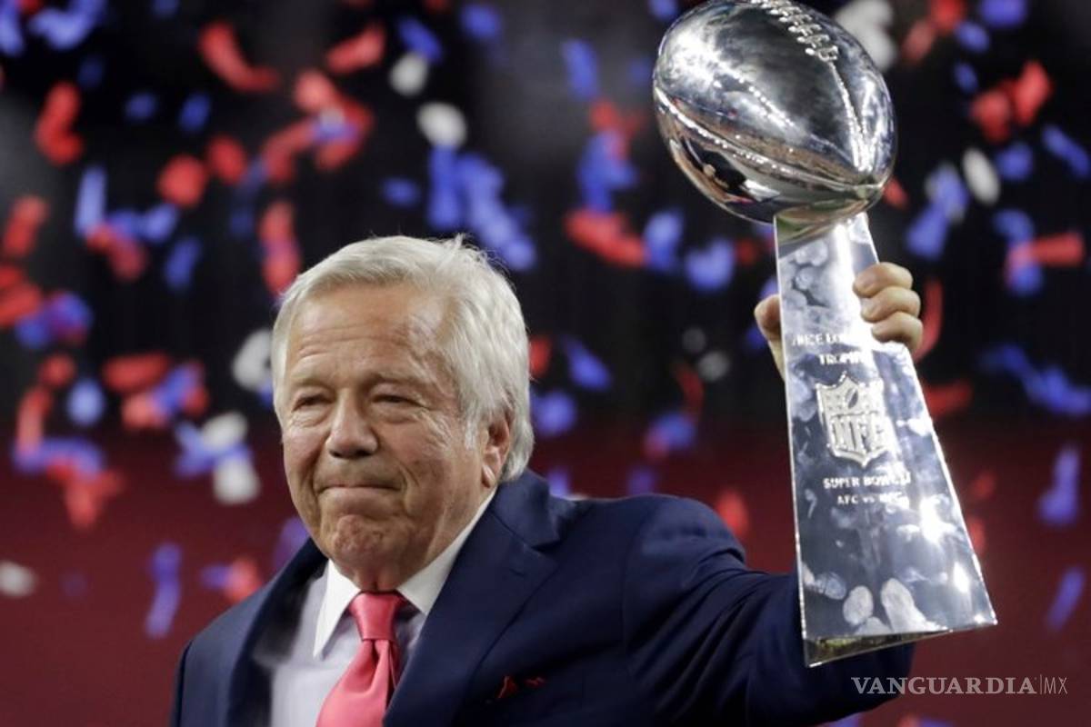 ¡Escándalo en la NFL! Acusan al dueño de Los Patriotas de solicitar servicios sexuales en spa vinculado al tráfico de personas