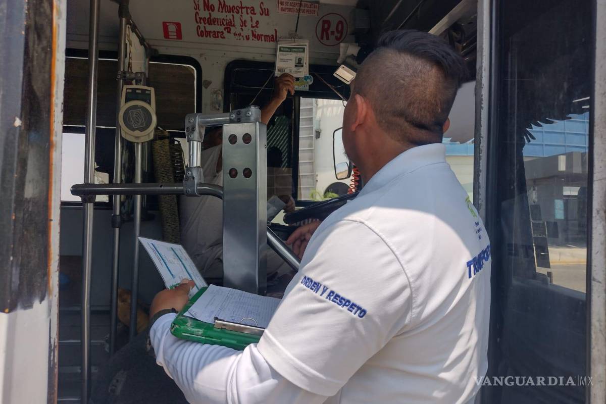 $!Inspectores verifican documentación y condiciones mecánicas en terminales de Torreón.