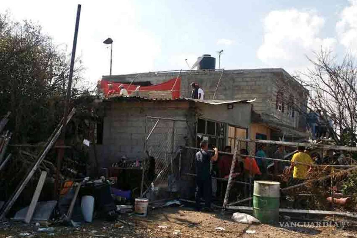 Tres lesionados por explosión de pirotecnia en Tultepec