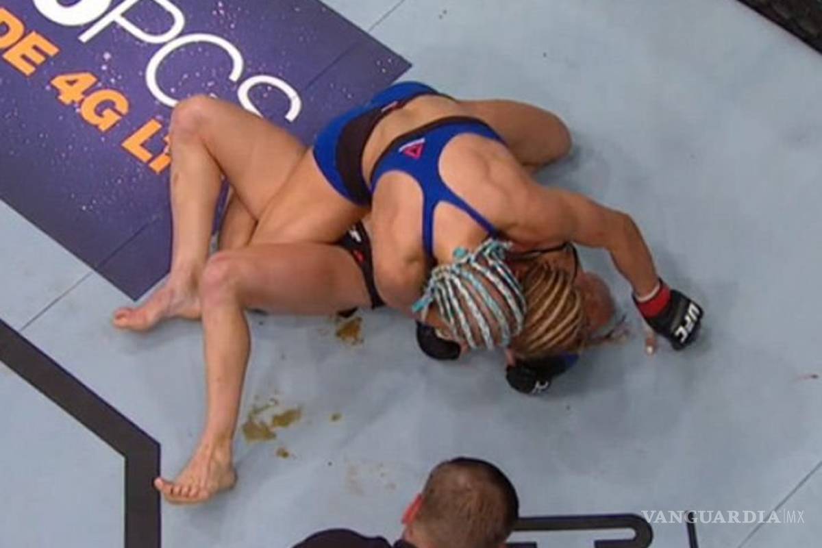 Peleadora de la UFC se hace del baño en pleno combate