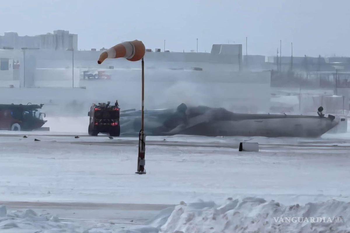 Descartan a mexicanos en accidente aéreo de Delta Airlines en Toronto: Consulado de México