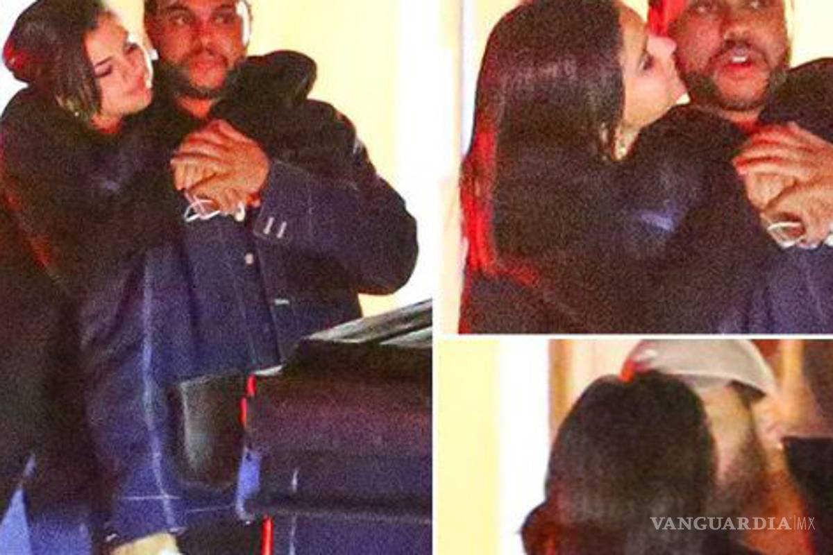 Selena Gomez besa con pasión a The Weeknd