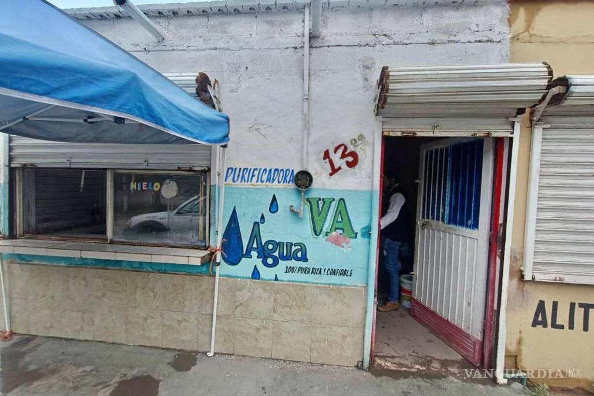 Suspende Salud Coahuila 36 purificadoras de agua