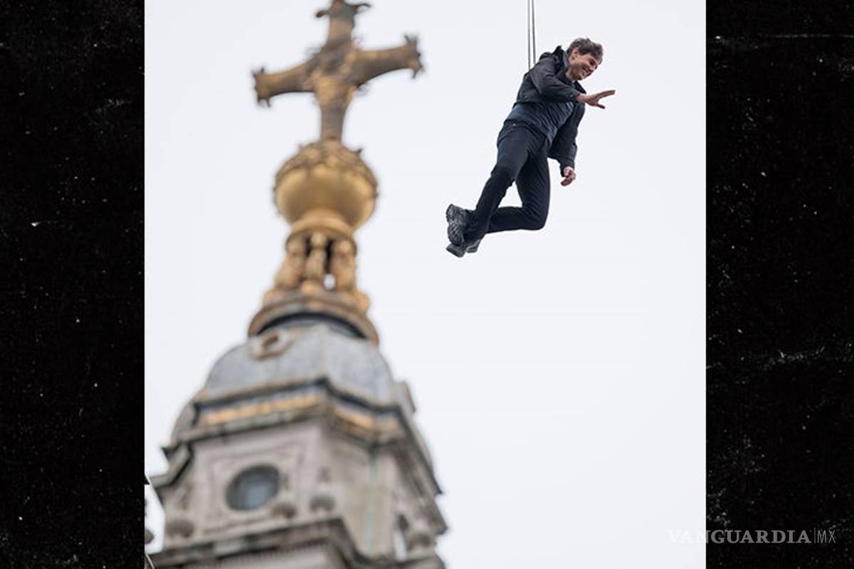 Tom Cruise vuela sobre Londres para ‘Misión imposible 6’