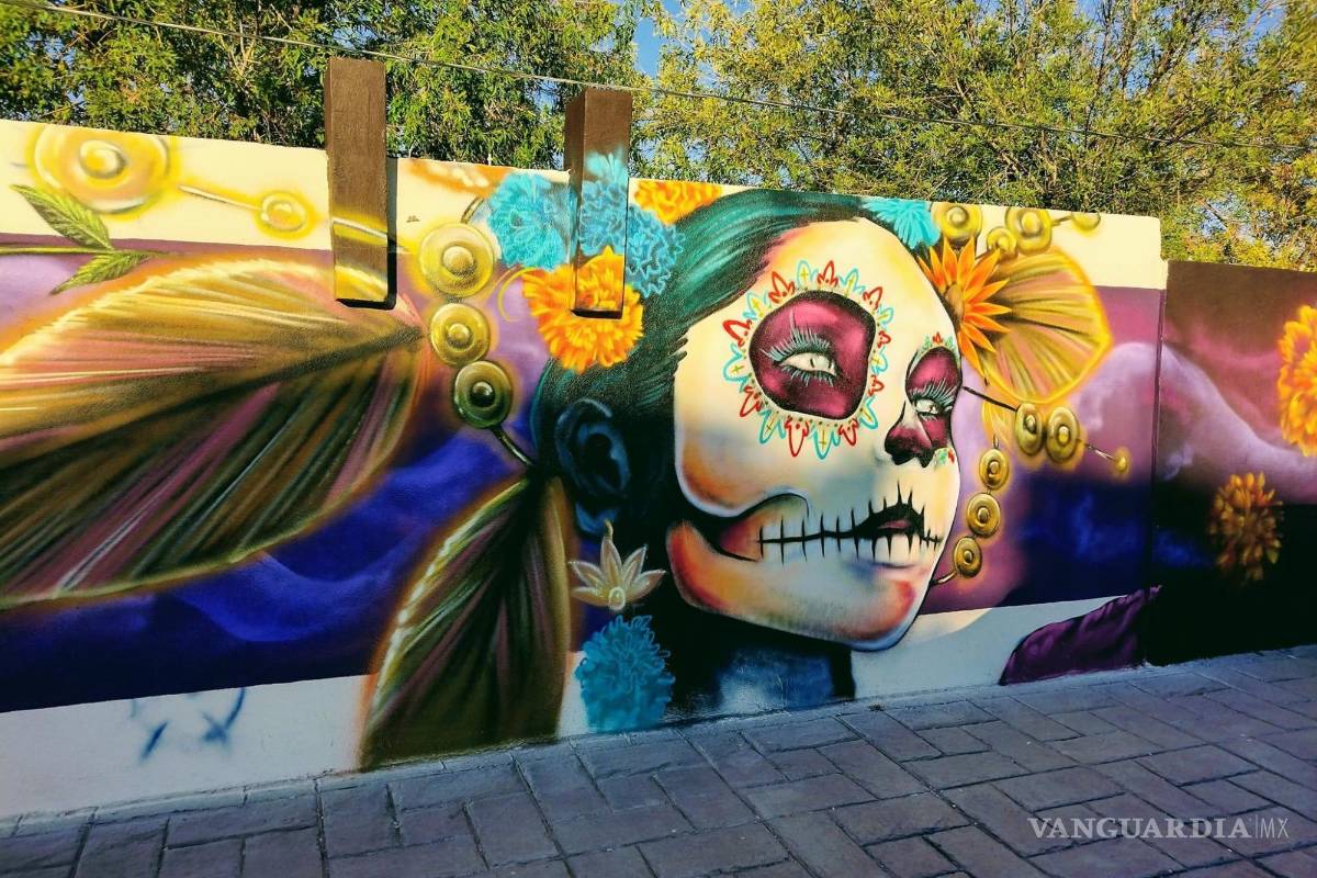 Embellecen al Panteón Guadalupe de Monclova con murales