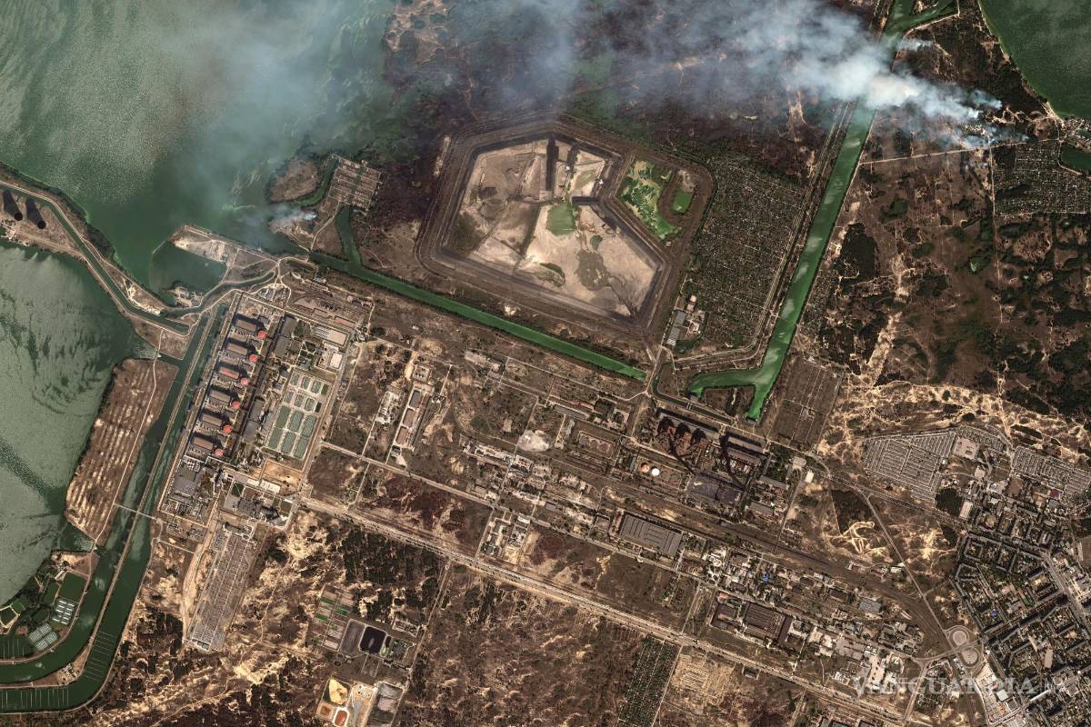 Central de Zaporiyia, la más grande de Ucrania y de Europa, queda fuera de servicio