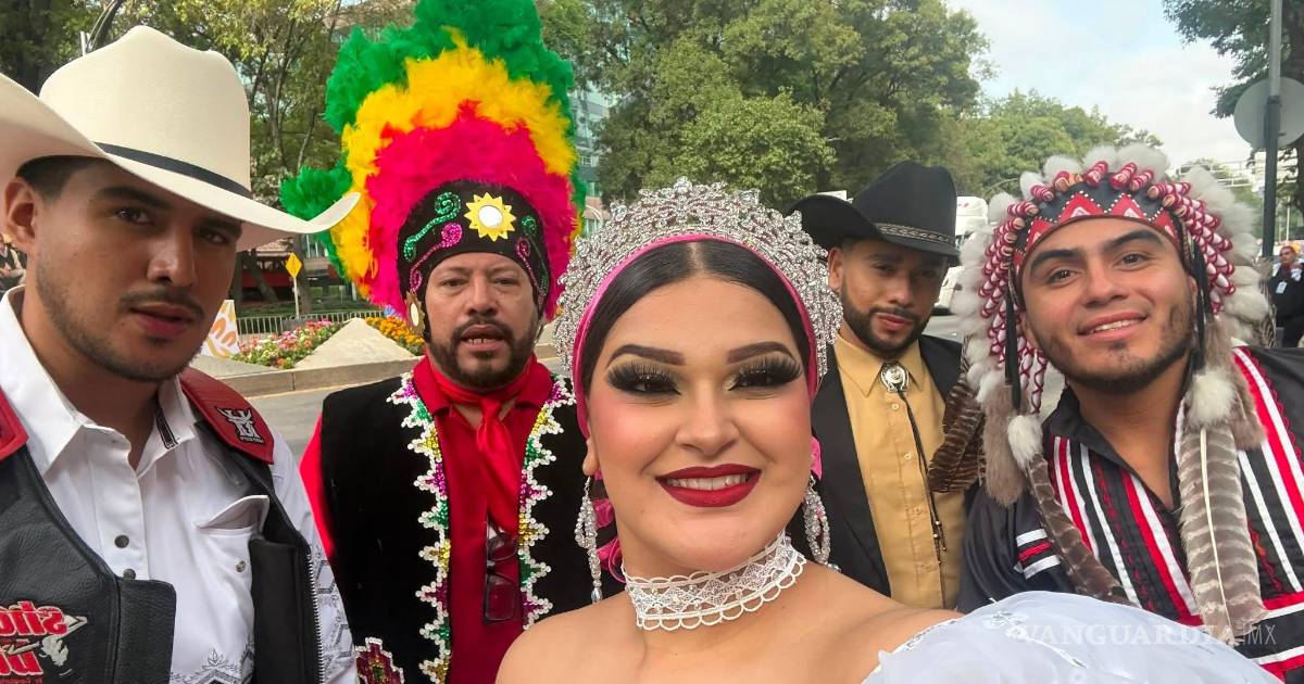 Compañía de danza coahuilense destaca en el Desfile Mundialista en la Ciudad de México