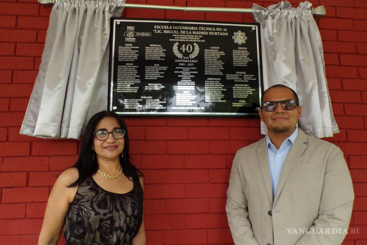 Secundaria Técnica 56 celebra 40 años de historia y excelencia educativa