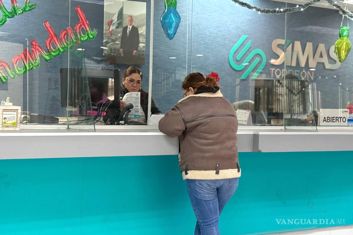 Simas Torreón ajusta horarios por fin de año; invita a pagar recibos en línea