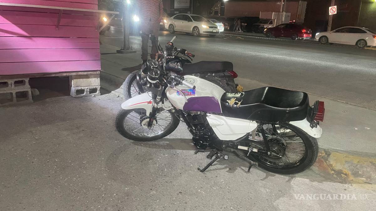 Motociclistas sufren accidentes en distintos puntos de Saltillo