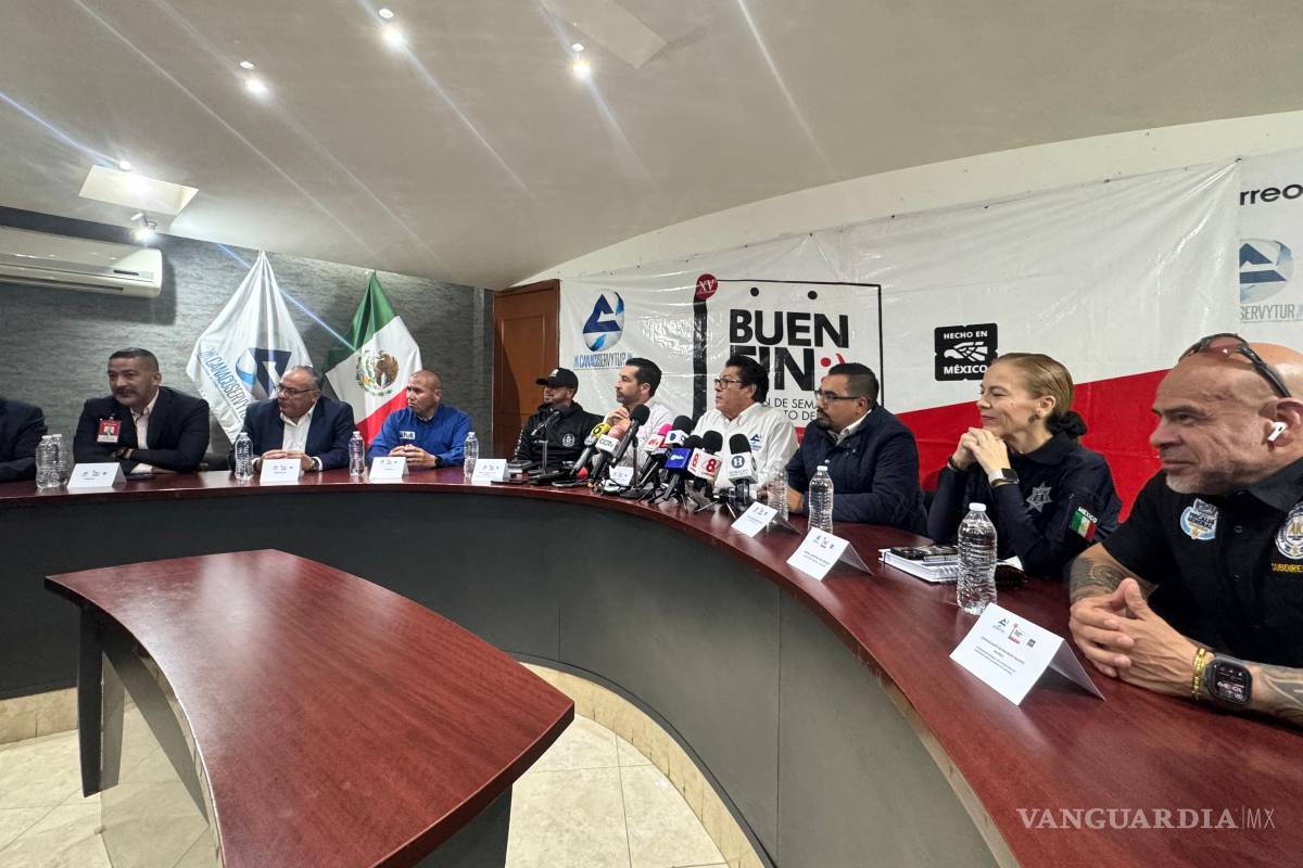 Definen autoridades plan de seguridad para el ‘Buen Fin’ en corredores comerciales de Torreón