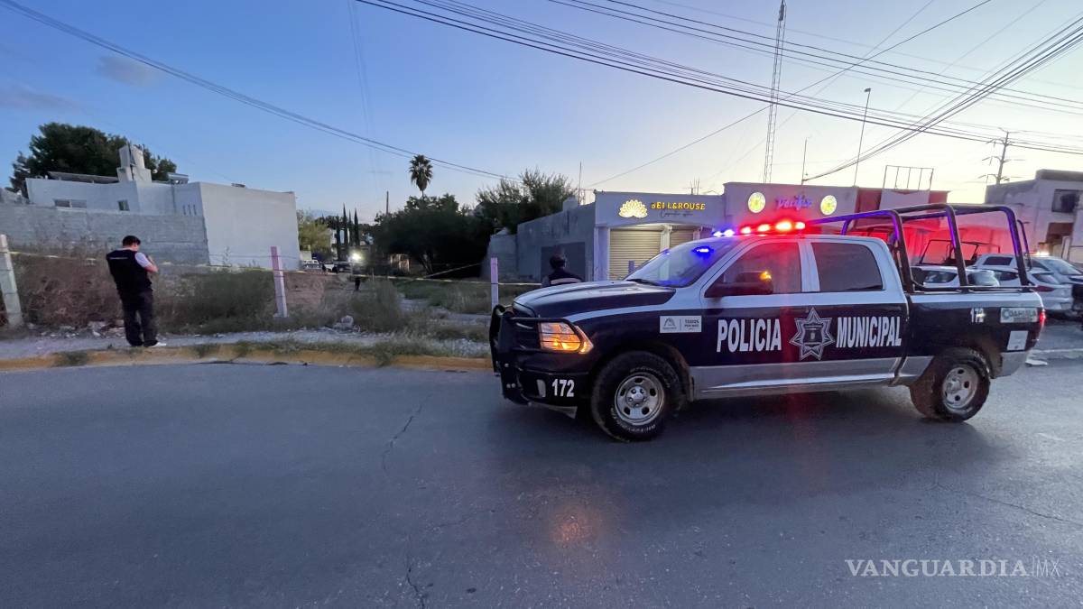 Localizan cadáver en baldío de Ramos Arizpe