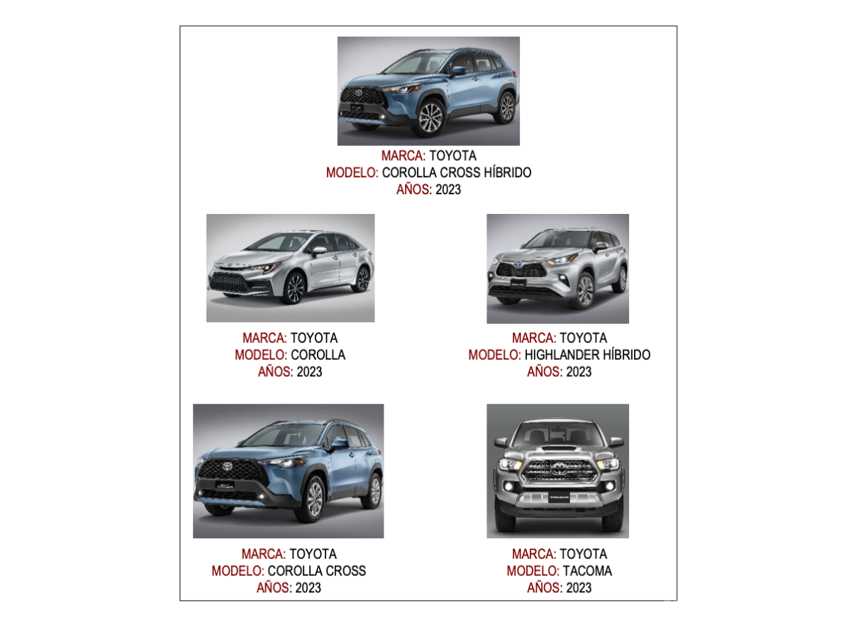 $!Profeco advierte de fallas en varios modelos de Toyota, Volkswagen y Seat