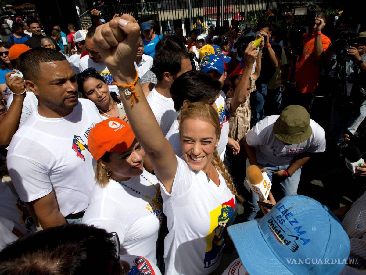 $!Esposa de Leopoldo López rechaza la protección ofrecida por el Gobierno venezolano