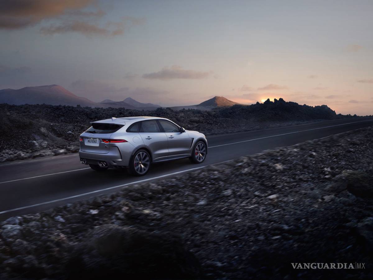 $!Jaguar F-Pace SVR, SUV con 550 CV, tracción total y diseño espectacular