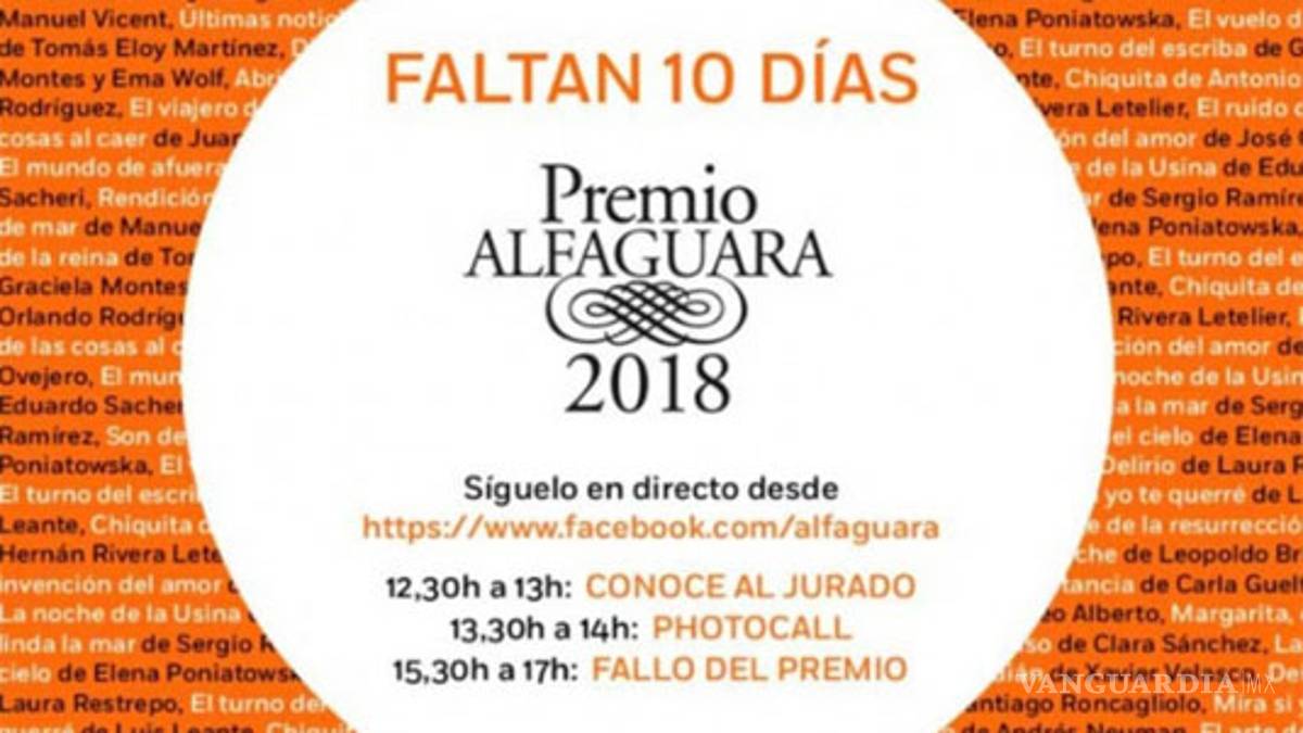 Compiten cerca de 600 novelas por premio Alfaguara