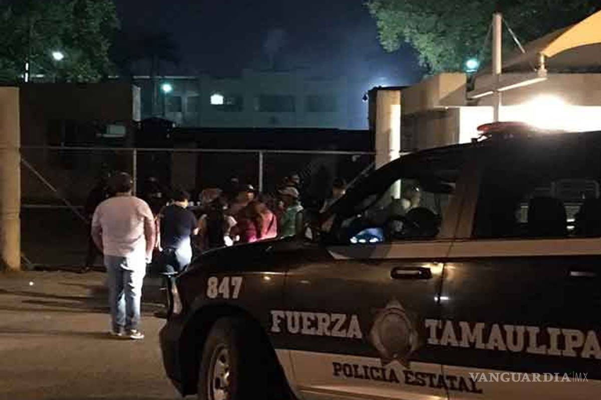 Presos provocan incendio en el penal de Cd. Victoria