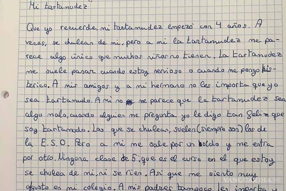 Niño con tartamudez da lección de vida en las redes sociales
