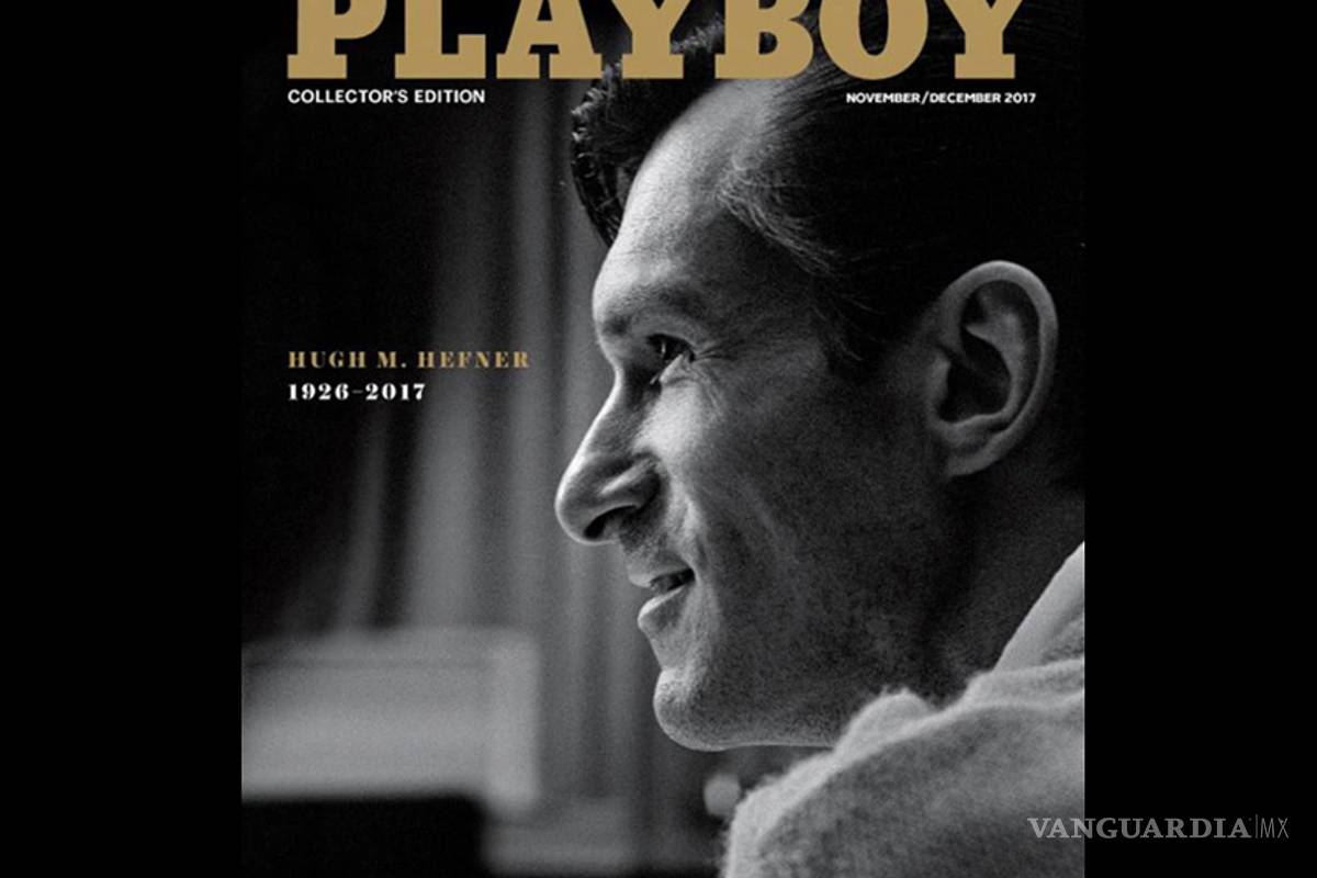 Por primera vez en 64 años, 'Playboy' pone en su portada a un hombre... Hugh Hefner