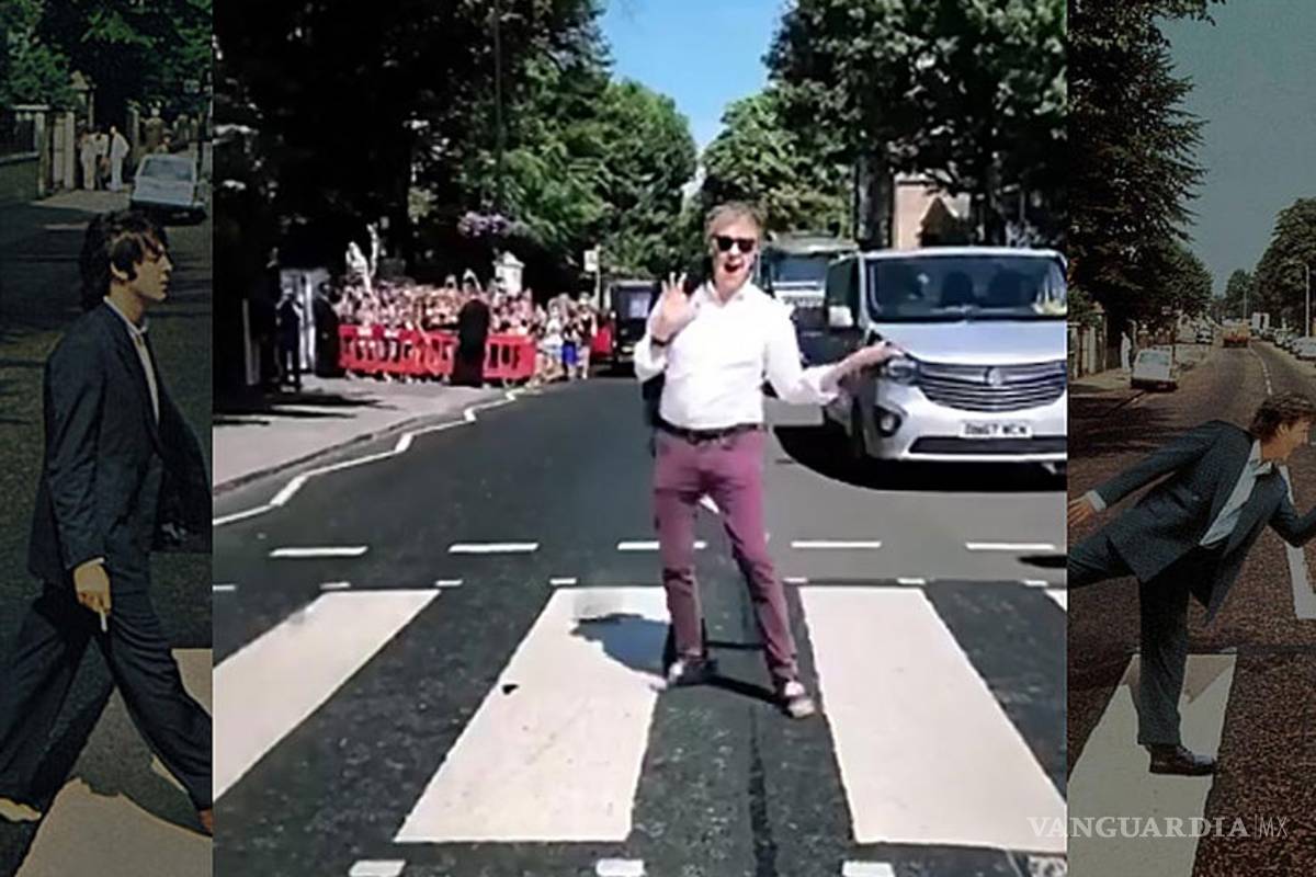 49 años después, Paul McCartney vuelve a cruzar Abbey Road