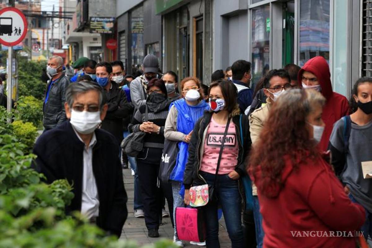 Reportan en Colombia más de un millón de infectados