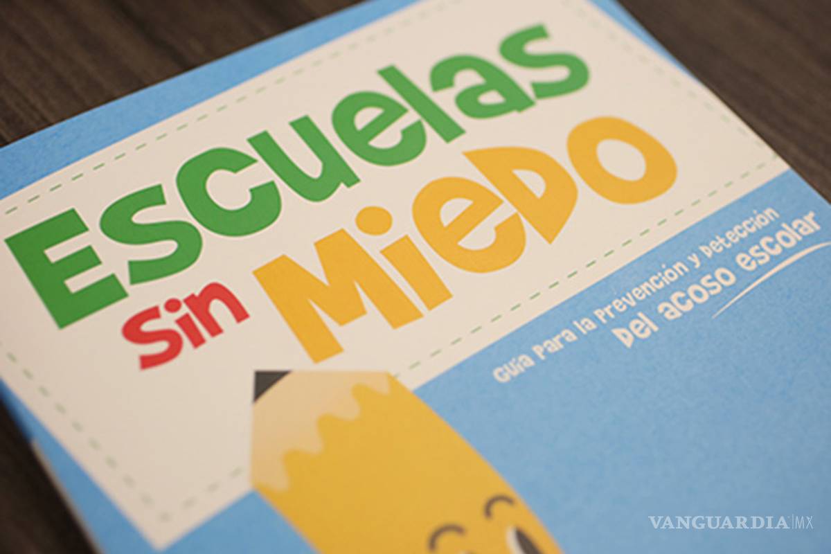 Presentan guía contra ‘bullying’: ‘Escuelas sin miedo’