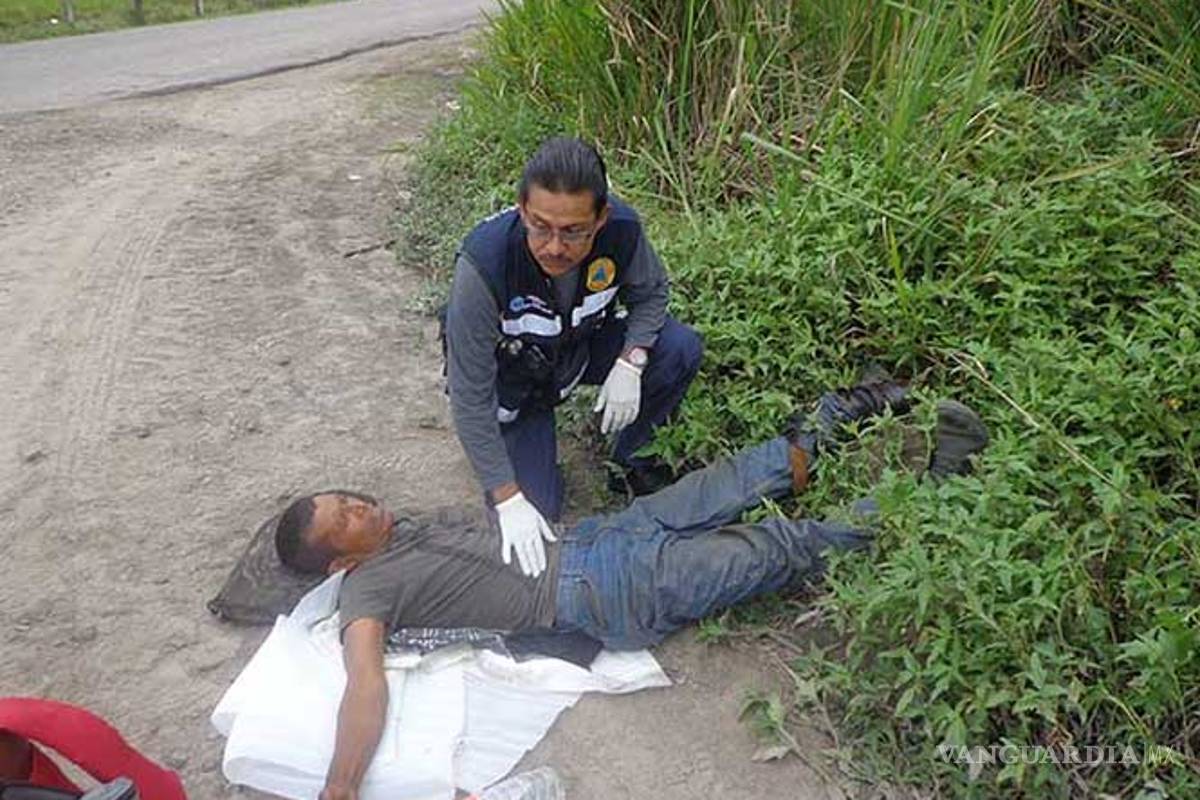 Indocumentado pierde pie tras caer de ‘La Bestia’ por huir de migración