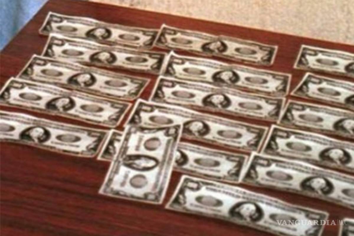 Cae peruano en Cancún con 100 mil dólares falsos