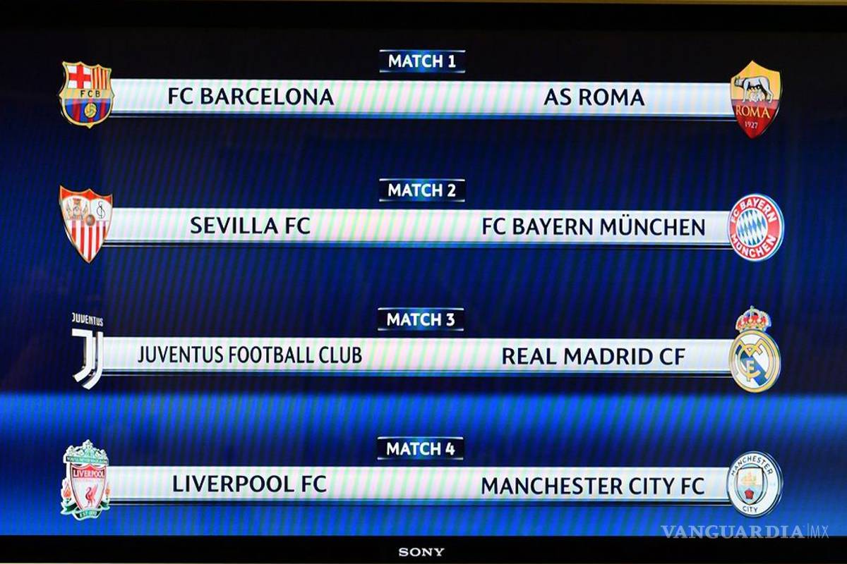 Así quedan los cuartos de final en la Champions League