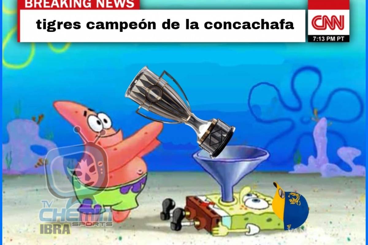 Los memes del título de Tigres en la Concachampions
