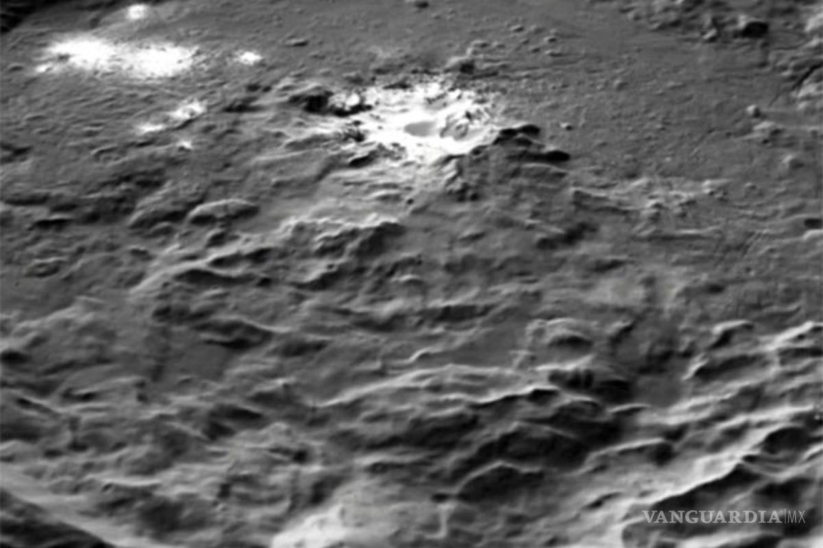 Video de la NASA permite explorar el cráter Occator