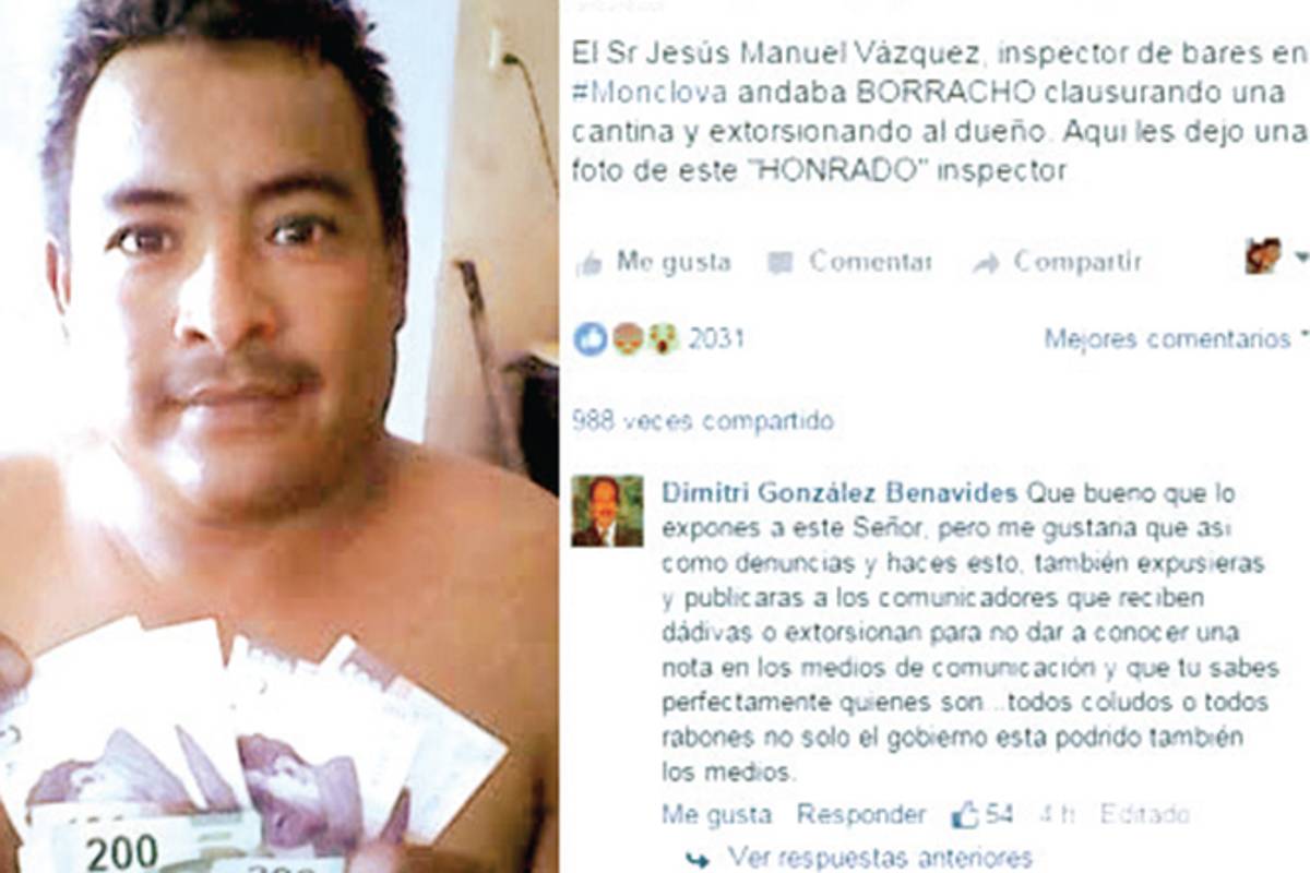 Ebrio revisaba venta de alcohol