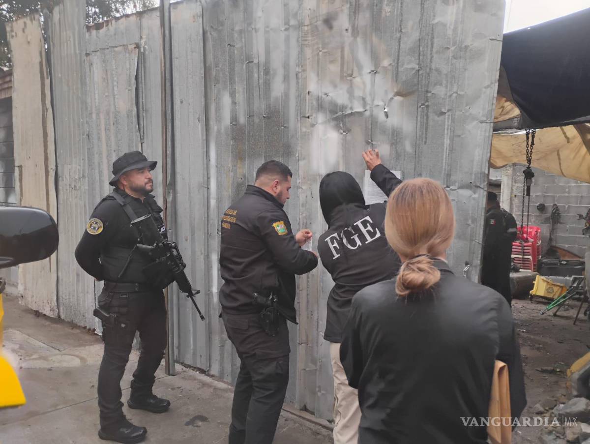 $!Elementos de la Fiscalía General del Estado aseguraron el inmueble durante el cateo, en el que también participaron el Grupo de Reacción Sureste y personal de la Marina Armada de México.
