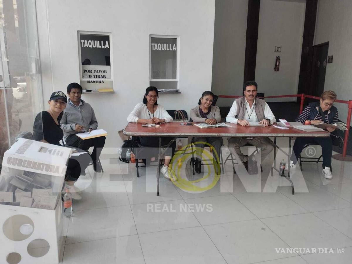 $!Votación en Atlacomulco, Edomex.