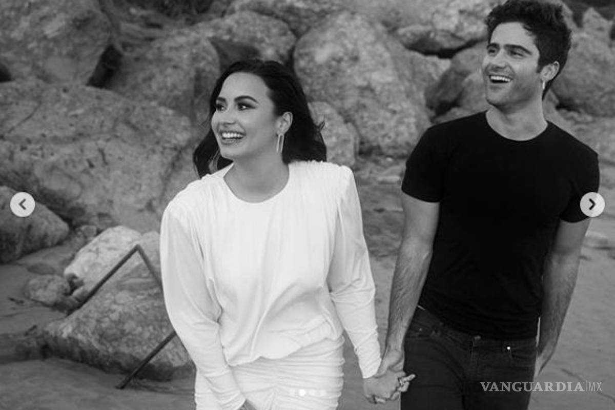 $!Demi Lovato se compromete con Max Ehrich