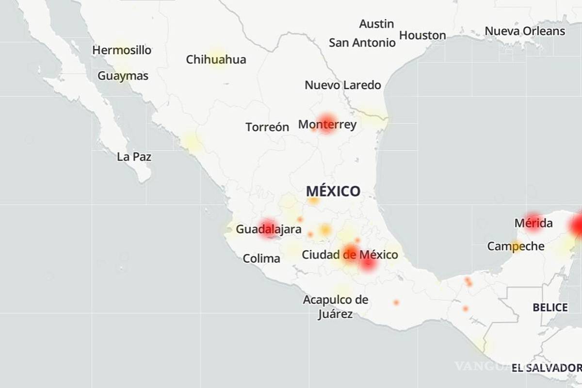 $!Reportan fallas en Telmex y Telcel en todo México