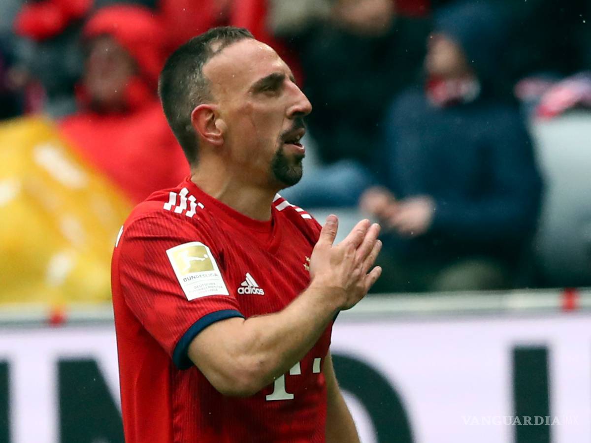 $!Ribéry se va del Bayern Munich