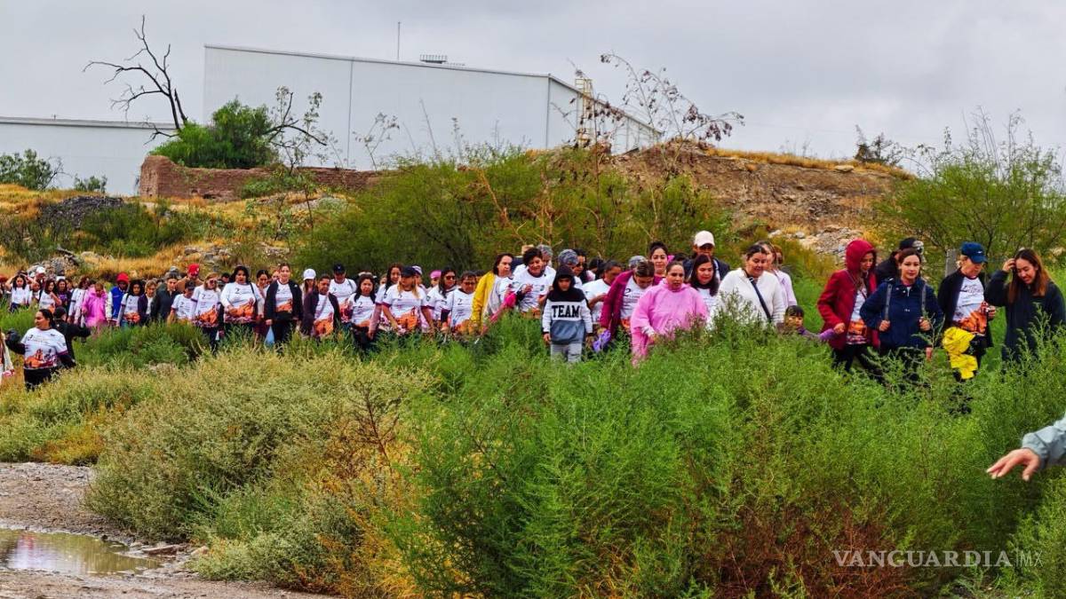 Caminata de Las Comanches destaca seguridad y patrimonio histórico de Ramos Arizpe