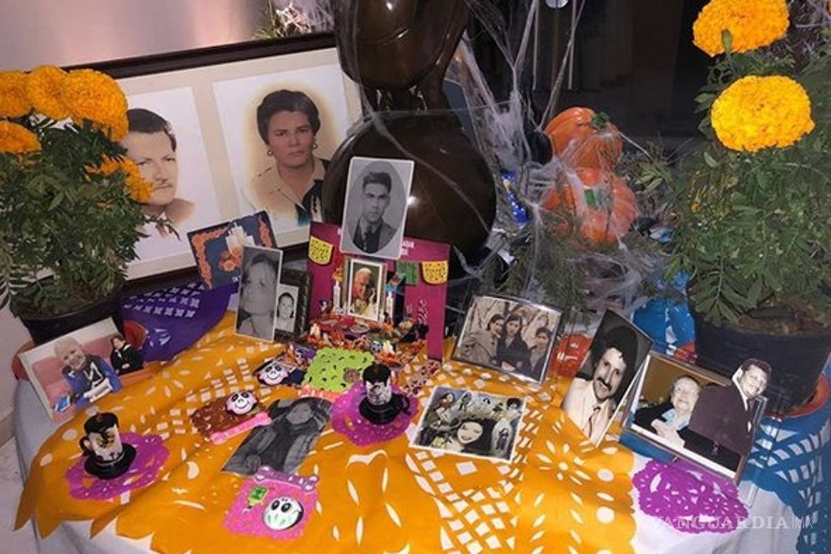 Aracely Arámbula confirma la muerte de Marcela Basteri, madre de Luis Miguel... ¡en ofrenda del día de muertos!