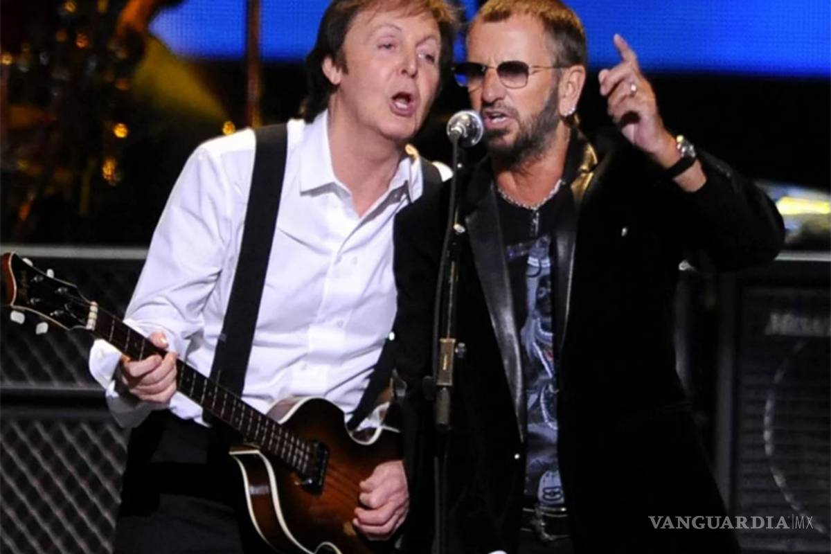 Paul McCartney y Ringo Starr tienen reunión en concierto