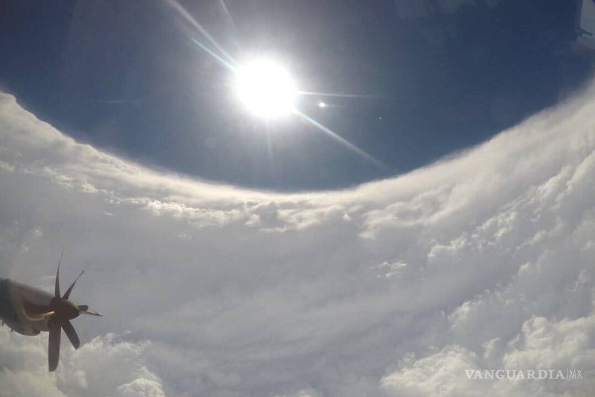 Cazatormentas muestra el interior del huracán 'Dorian'