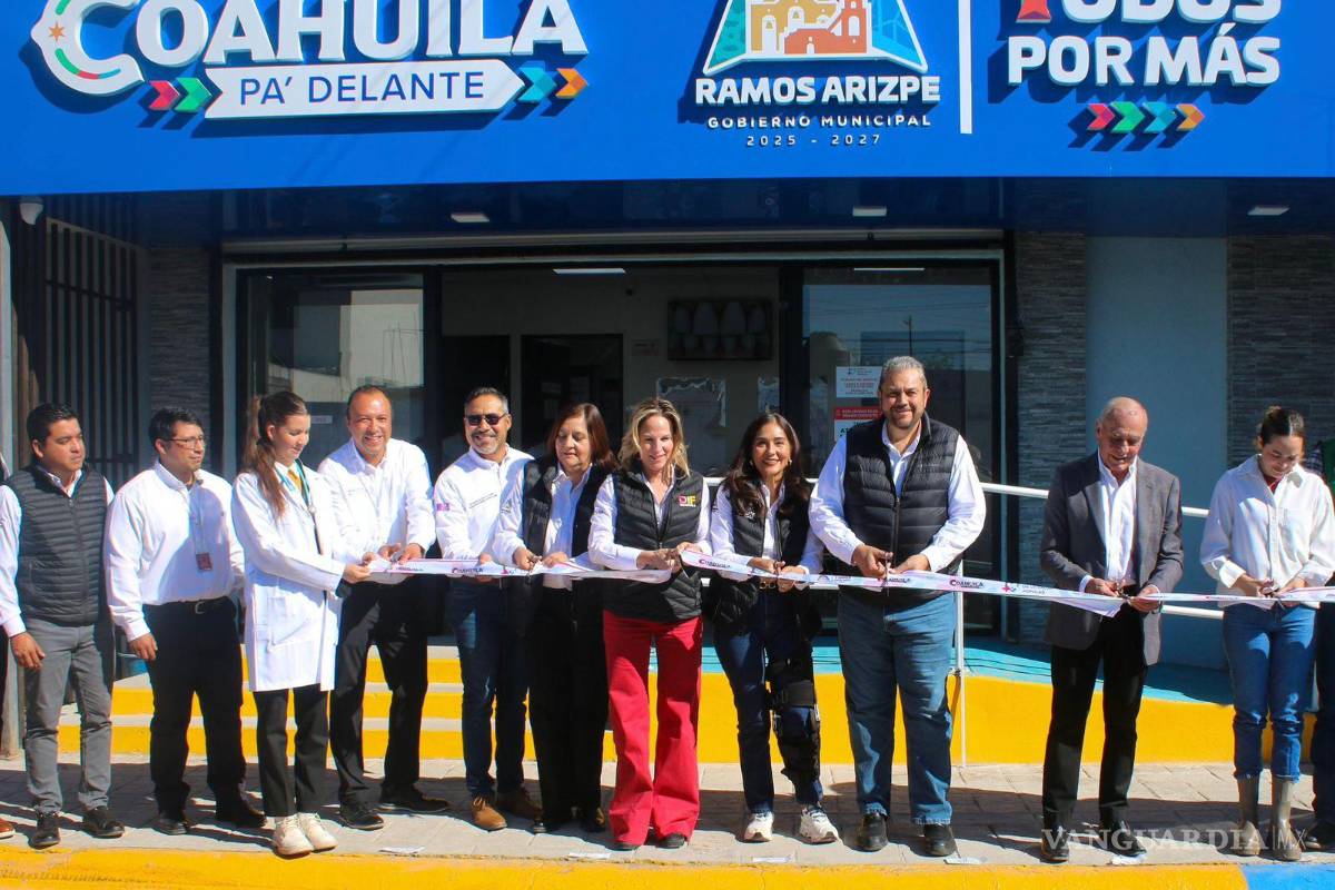 Ramos Arizpe: Entregan primera clínica de la salud popular; atenderá hasta 12 mil personas